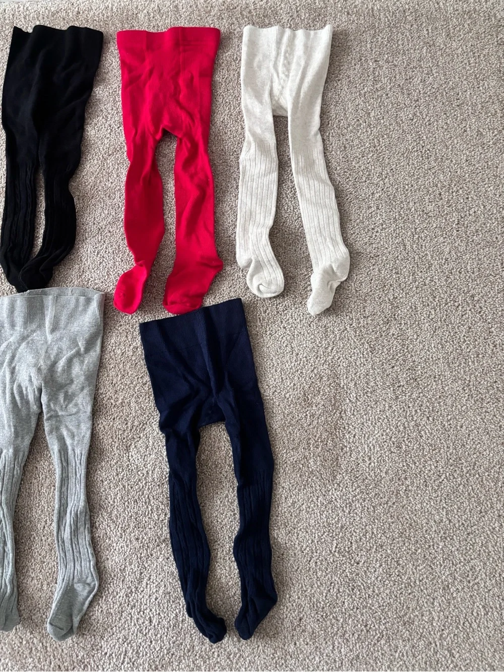 ❤️ Girls Tights Bundle - Carter's & Janie and Jack - 12-24 Months